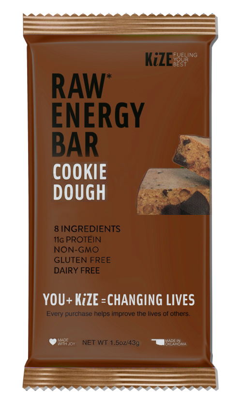 Kize Raw Energy Bars- Cookie Dough Product Photo